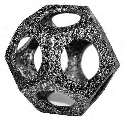 vinilo Vinyl sfere with holes RO30009 10cm 6 uds