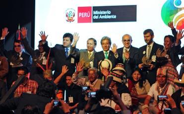 El Ministerio de Cultura realizó la entrega del Premio Nacional de Cultura 2014 (2 de diciembre) El Sr.