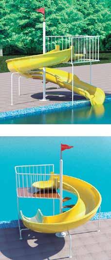 Ideal para parques acuáticos que deseen tener un sector de entretenimiento para toda la familia.