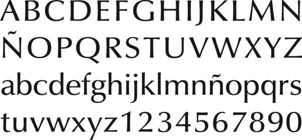 1952) C- Grupo: Tipografías Cursivas (Script) El termino cursivas se utiliza para designar a las tipografías cuya apariencia se asemeja o está inspirada en la tipografía hecha a mano.