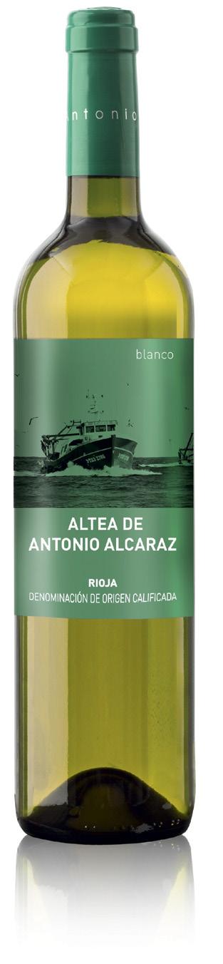 ALTEA DE ANTONIO ALCARAZ BLANCO VINO JOVEN Variedad: 60% Viura, 40%