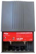 008. Amplificadores y mezcladores de mástil Amplificadores de baja ganancia. Serie LG LG 260 9000340 Entrada: 1: UHF.