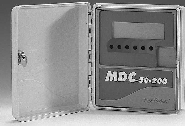 MDC-50-200 Prograador para decodificadores Instalación única Funciones: La unidad central perite controlar un sistea con decodificadores Acceso sobre el terreno: ediante un transisor portátil FT-210
