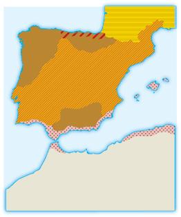 En su evolución se diferencian dos etapas: El reino visigodo de Tolosa (418-507).