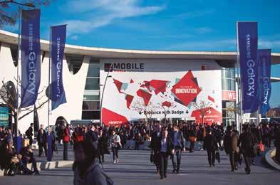 más de 20.000 inscritos cada año) Ferias y congresos _ Mobile World Congress (101.000 visitantes, 50 empresas catalanas con stand propio y organización de un Brokerage Event con 1.