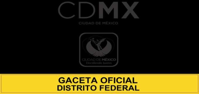 Órgano de Difusión del Gobierno del Distrito Federal DÉCIMA OCTAVA ÉPOCA 23 DE MARZO DE 2015 No.