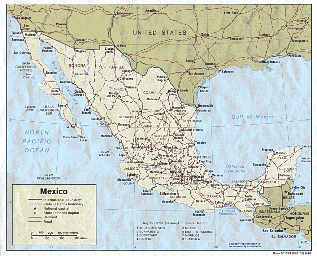 Figura 1. Ubicación de la ZMM en el mapa de México.