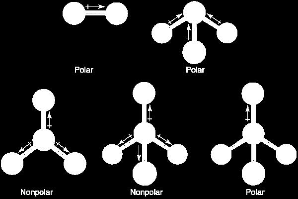 POLARIDAD La electronegatividad es una medida de la fuerza de atracción de un átomo sobre los electrones de un enlace.