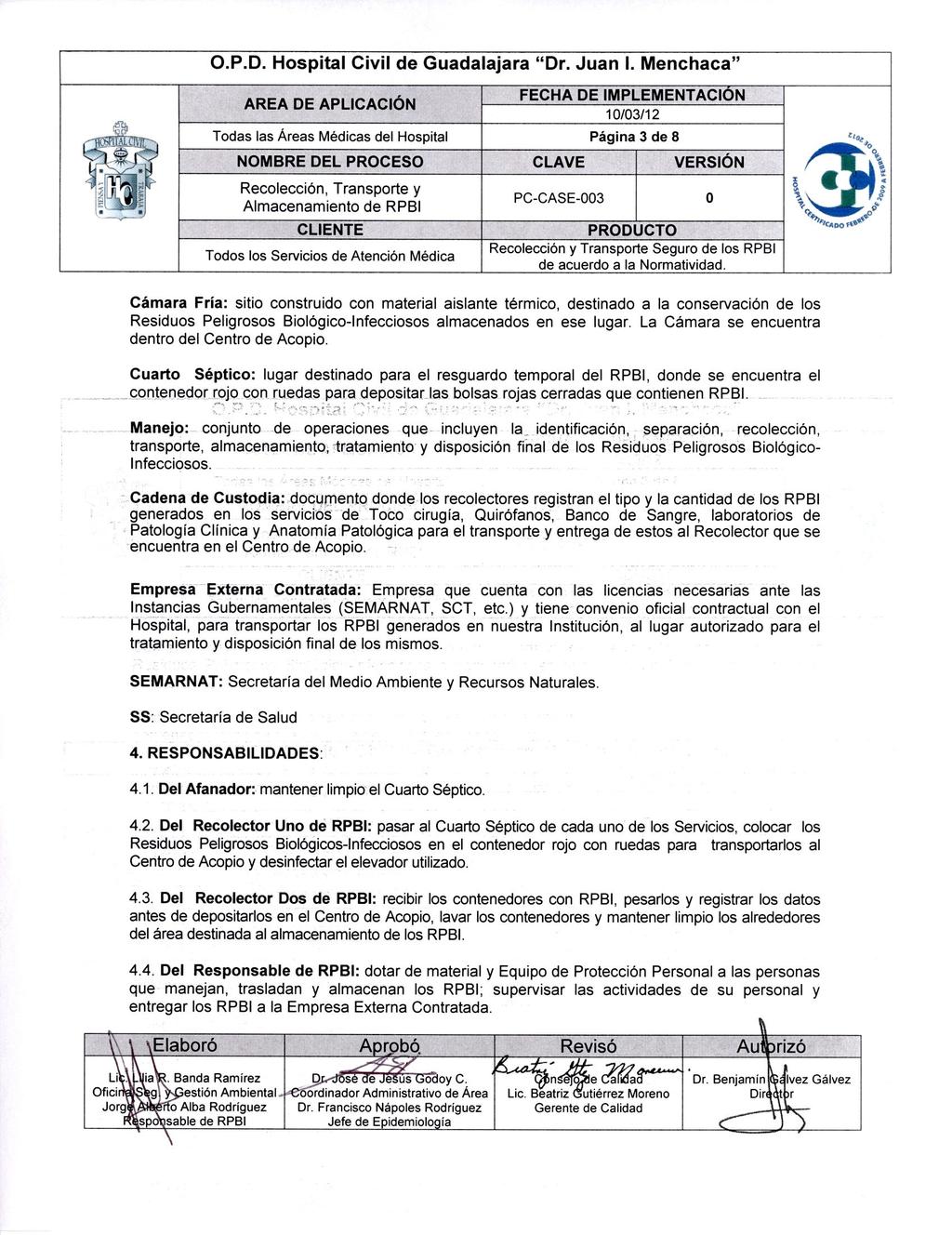 TRAM IA 0.P.D. Hospital Civil de Guadalajara "Dr. Juan I.