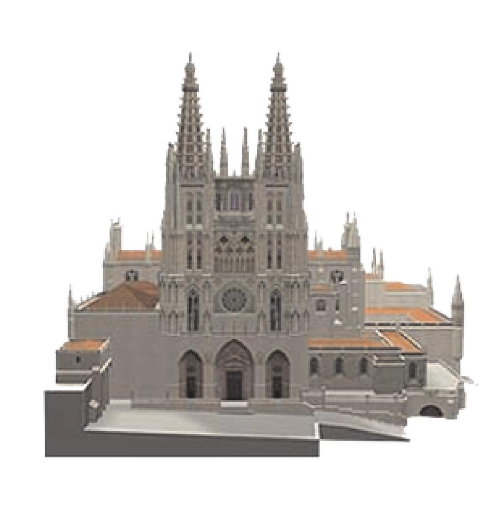 Qué tenemos representado en el rosetón de la fachada occidental de la catedral de Burgos? Un rosetón es un gran ventanal circular abierto en los altos muros de nuestras iglesias y catedrales.
