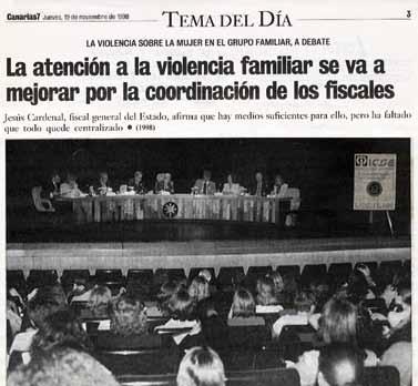 (Eco de prensa de Canarias7, de 22 abril de 1999).