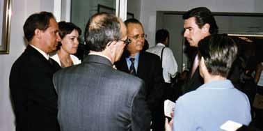 (2002) Cabildo de Gran Canaria y Ayuntamiento de Las Palmas El Presidente de ICSE con, el Presidente del Cabildo de Gran Canaria D.