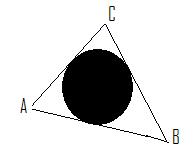 5.-el area sombreada mide :(AB=1, AC=13, BC=15 ) a)7.96 b)3.50 c)46.10 d)43.9 e)36.4. 6.-El perímetro de la figura sombreada del problema anterior es : a)36.4 b)43.9 c)46.10 d)3.50 e)11.75 7.