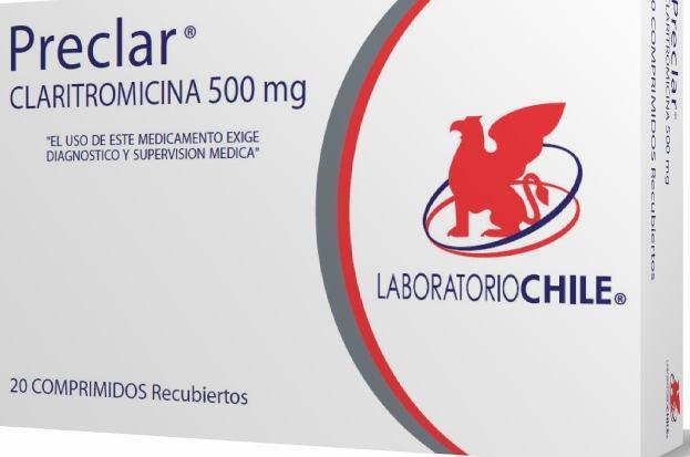 Ejemplo N 5: Productos Antibióticos, Principio Activo Claritromicina. Original: Klaricid, Aboot, 500 mg, 14 Tabletas Precio máximo: $37.890 Precio mínimo $37.890 Máximo ahorro posible $33.