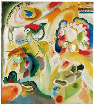 Kandinsky dio clases con Klee en el curso de diseño básico.