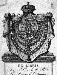 AC 8630 Ex-Libris de los Príncipes de España,