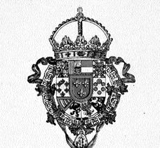 1920 Ex-Libris del rey Alfonso XIII, ca.