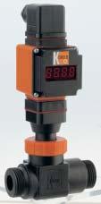 Aplicación Los medidores de caudal KOBOLD tipo DRS se usan para medición y monitoreo de líquidos.