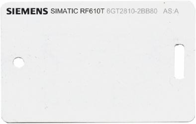 SIMATIC RF600 Transpondedores SIMATIC RF610T El transpondedor SIMATIC RF610T es una tarjeta flexible con formato ISO y apta para múltiples aplicaciones, p. ej.