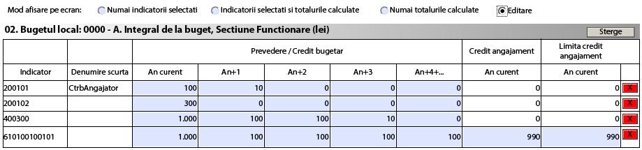 Sistemul afisează sumele în conformitate cu formatului românesc de afișare a cifrelor: ex 100.000,11.