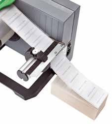 B 4-18 mm Manejo sencillo y dispensado de etiquetas preciso y sencillo Con los dispensadores HS y VS, todos los tamaños de etiqueta pueden dispensarse fácilmente.