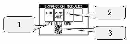 ESPANDIBILITÀ Grazie al suo bus di espansione, il DMG700 può essere espanso con dei moduli aggiuntivi della serie EXP. E possibile collegare ad un DMG700 un massimo di 4 moduli EXP.