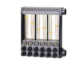 Serie 101 Caudal 0 10 l/min por circuito El equipo esencial para sus máquinas de procesamiento de plástico para circuitos de refrigeración abiertos y cerrados.