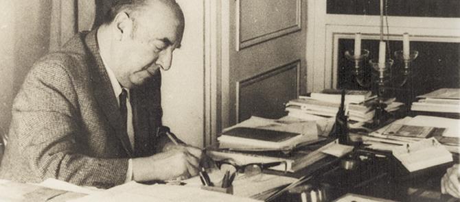El legado de nuestro poeta mayor Pablo Neruda está secuestrado.