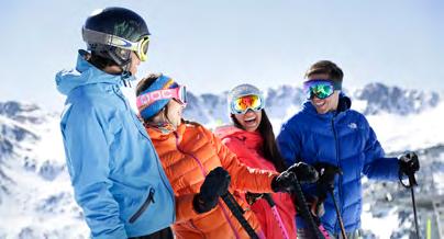Grandvalira invierno Servicios: restaurantes 40 puntos de restauración escuela de esquí y snowboard 1 escuela de