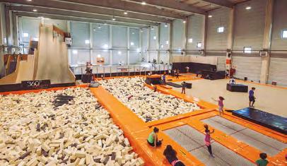 360º extrem Centro Freestyle Indoor Andorra Un espacio indoor para los amantes del deporte.