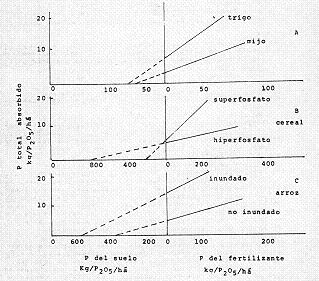 3. Medidas con isótopos o radio- isótopos Valor A de Fried y Dean (1952). S = nutriente en la planta que proviene del suelo.