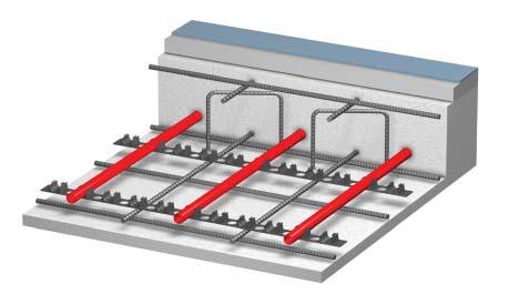 5.1 FORJADO RADIANTE (BKT) NUEVO El principio del forjado radiante (BKT) se basa en el aprovechamiento de la capacidad acumuladora de calor de la masa de las partes de un edificio.