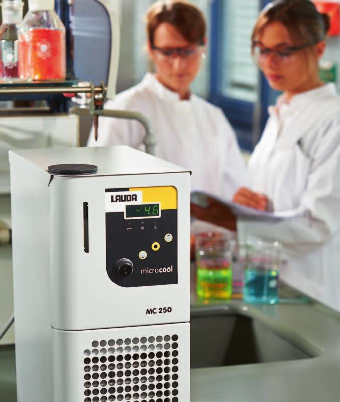 LAUDA Microcool Enfriadores de circulación para el servicio continuo fiable en el laboratorio y la investigación desde -10 hasta 40 ºC Excelente relación