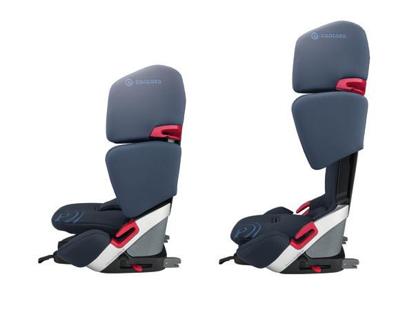 La silla VARIO XT-5 combina todas las funciones de un Grupo 1 excepcional y de un Grupo 2-3 novedoso y especialmente fácil de usar.