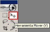 MOVER Y TRANSFORMAR Herramienta Mover La herramienta Mover permite arrastrar el contenido de una capa hasta una nueva ubicación en la imagen.