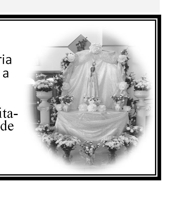 Pagina 5 María Inmaculada Mayo 21, 2017 Announcements / Anuncios El Mes de Mayo es dedicado a la San sima Virgen Maria Se les invita a todos los niños y niñas a ofrecerle flores a la San sima Virgen