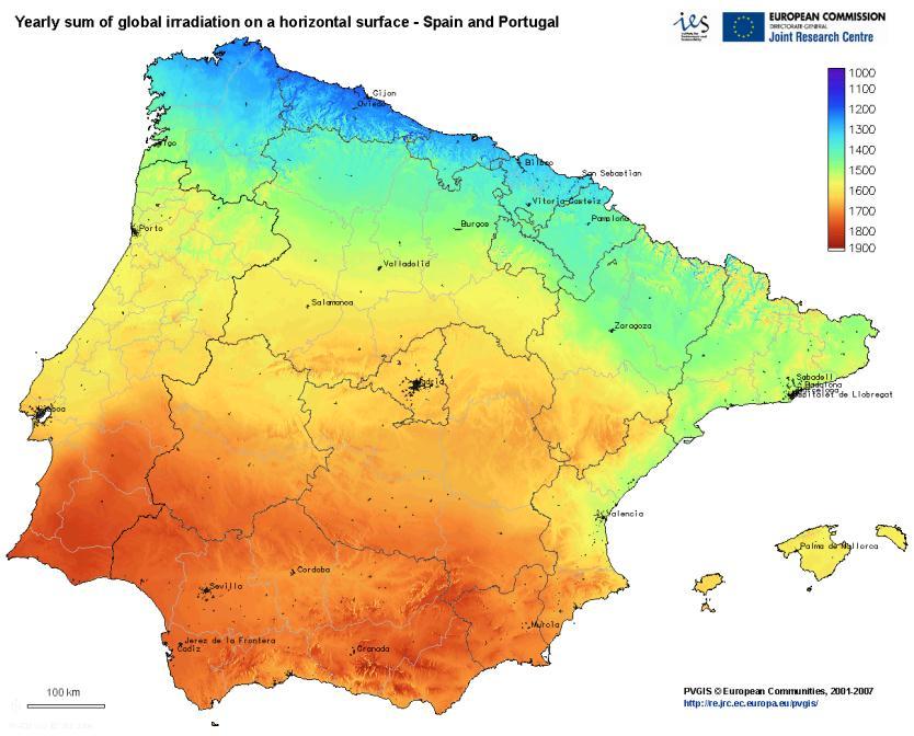 En la Figura 37 se puede observar un ejemplo de la región europea para el 15 de noviembre de 2011. Figura 37. Predicción meteorológica basada en modelos NWP. Fuente: www.ecmwf.