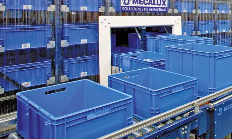 Eurocajas Posibilitan el óptimo funcionamiento de los almacenes automáticos para cargas ligeras Cajas de plástico de distintas alturas muy adecuadas para almacenes miniload u otras aplicaciones como