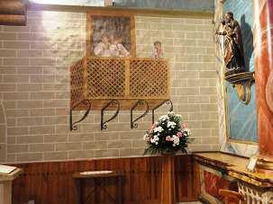 ❶ Altar Mayor con el titular San Juan Bautista.