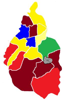 Mapa 1 Resultados a Jefes Delegacionales Proceso Electoral Ordinario 2012 Proceso Electoral Ordinario 2015 Votación Total 4,752,512 Votación Valida 4,611,776 Votos Nulos 140736 2.95% Participación 65.