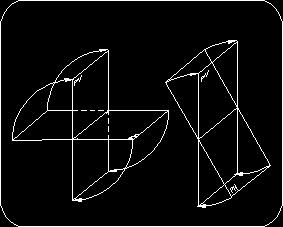 2 El punto Un punto del espacio se representa por sus dos proyecciones ortogonales sobre los planos de proyección.