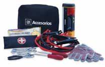 KIT DE EMERGENCIA Prepárate para cualquier emergencia con este kit equipado que incluye: - Cables pasacorriente 3.