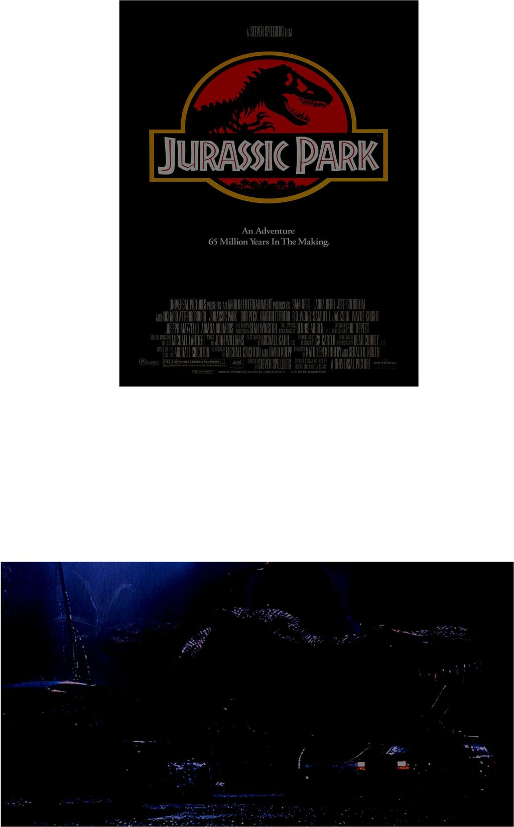 6.-Parque Jurásico (1993) Director:Steven Spielberg Intérpretes:Sam Neill,Jeff Goldblum,Laura Dern,Richard Attenborough,Ariana Richards,Samuel L. Jackson.