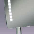 9" LED lighting technology Applying this new technology to our mirrors we get more efficiency and save energy, with