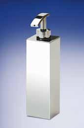 COMPLEMENTS COMPLEMENTOS Gel dispensers Dosificadores gel Ref. 90408 ø 2.6" h. 6.9" Free standing - Sobremesa - CRO - SNI Ref.