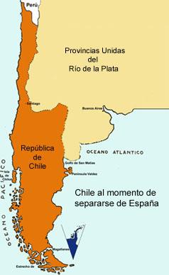 EVOLUCIÓN DEL LÍMITE ORIENTAL (ARGENTINA) En el caso de este límite, Chile no solucionó sus problemas limítrofes por medio de un conflicto armado,