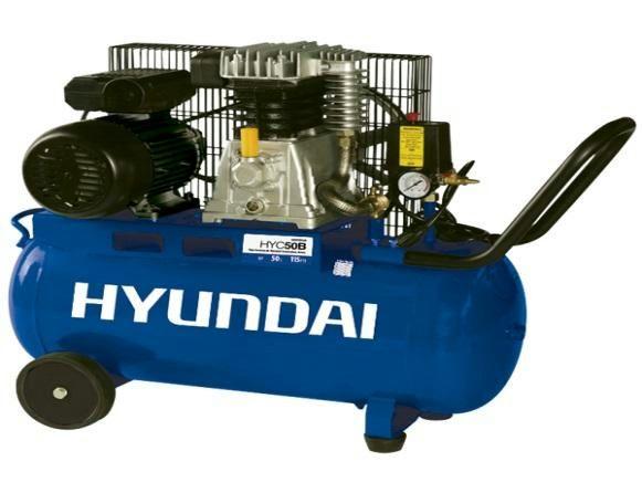 Bar Peso: 27 kg Compresores de uso profesional HYC50B Motor: Eléctrico HP: 1/2