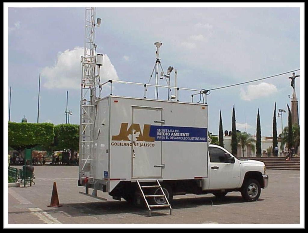 Descripción de la UM de monitoreo atmosférico A partir de junio de 2009, como parte del proyecto de fortalecimiento de la RAMAG y con el fin de ampliar la cobertura del monitoreo atmosférico al