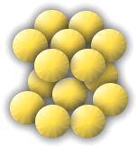 una celda unidad individual es dos 2 átomos, un átomo completo está en el centro de la celda y 1/8 de cada esfera está ubicada