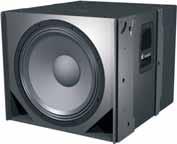 LF + 75 W HF - Two 5 loudspeakers for bass reproduction - Neodymium compression driver with 1 exit - Captive rigging system integrated in the cabinet design - Wide range of mounting accessories -